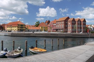 Kerteminde town harbour