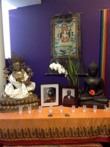 Shrine at East Bay Meditation Center, Oakland, California